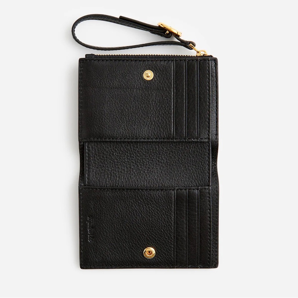 Madewell Leather Bifold Wallet Wristlet